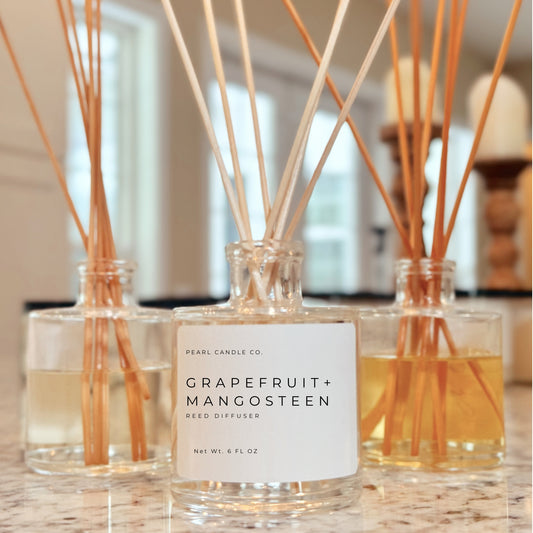 Grapefruit + Mangosteen Reed Diffuser