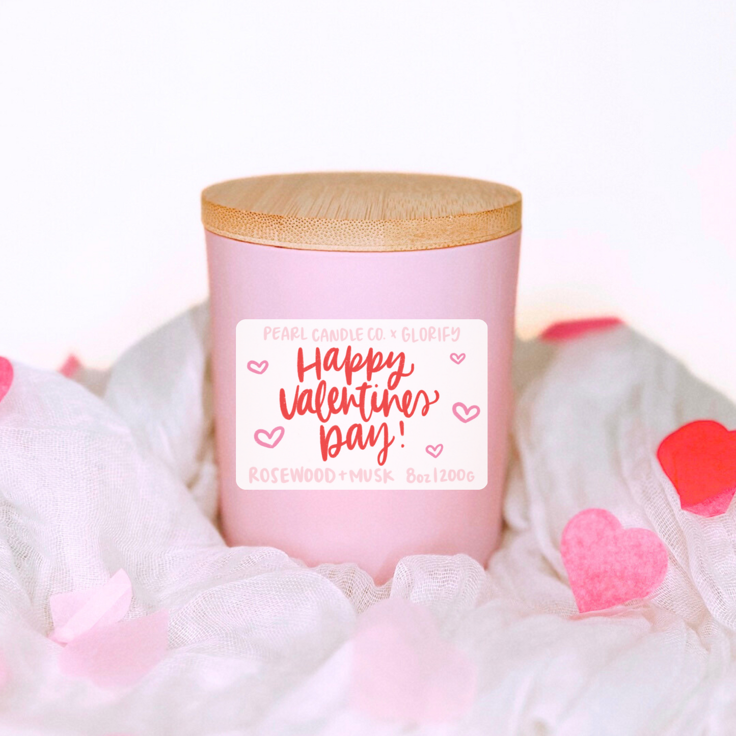 Valentine's Day Candle