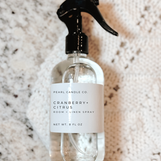 Cranberry + Citrus Room + Linen Spray