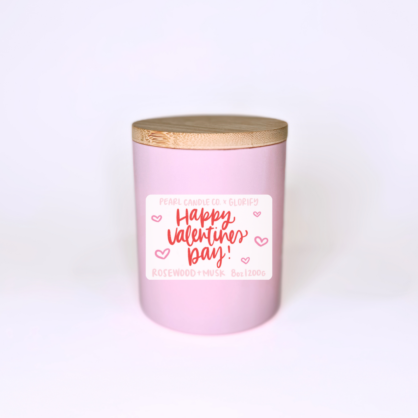 Valentine's Day Candle