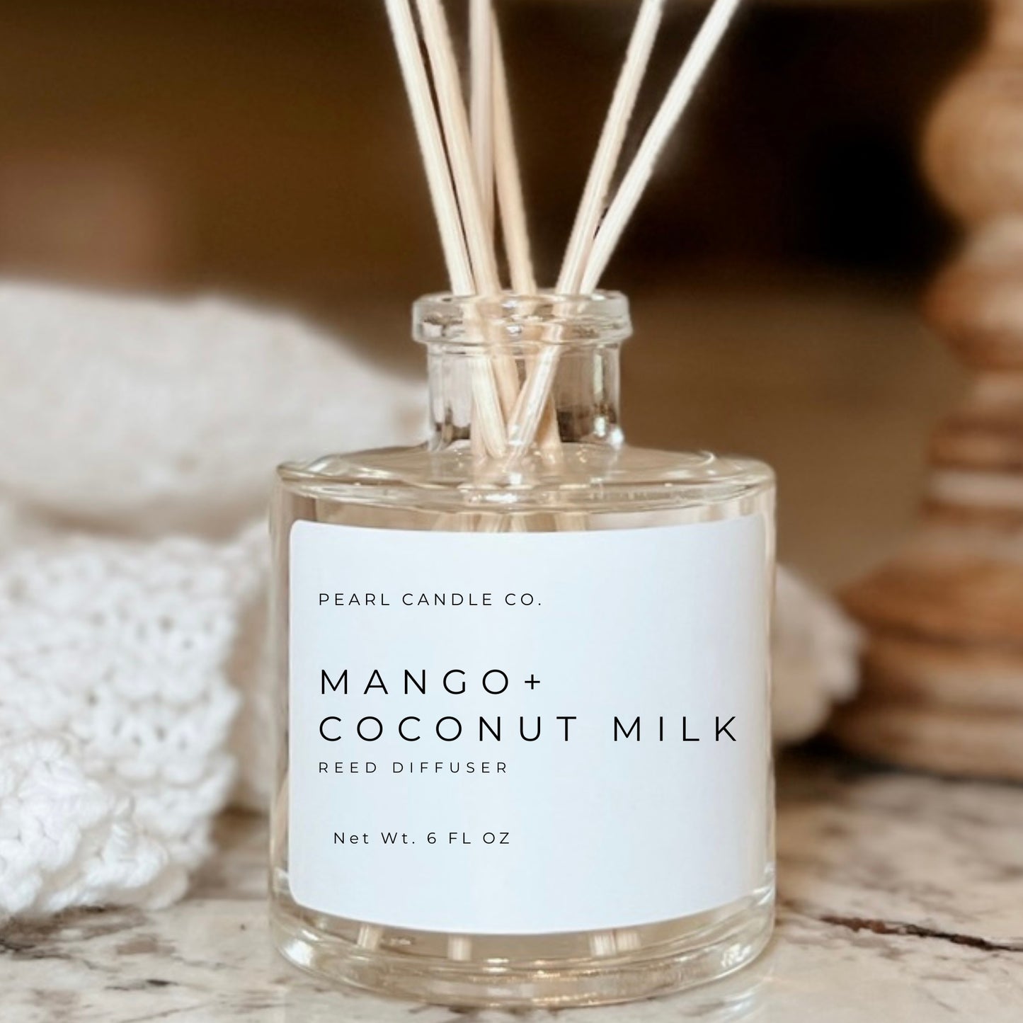 Mango + Coconut Milk Reed Diffuser