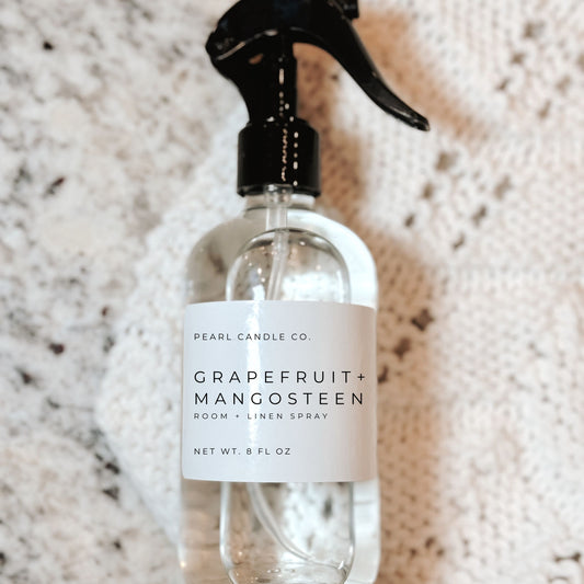 Grapefruit + Mangosteen Room + Linen Spray